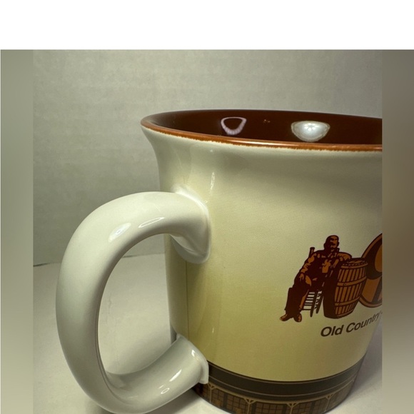 Cracker Barrel Old Country Store Coffee Mug Tea Cup Roaring Crackling Fire 14oz - Picture 2 of 7